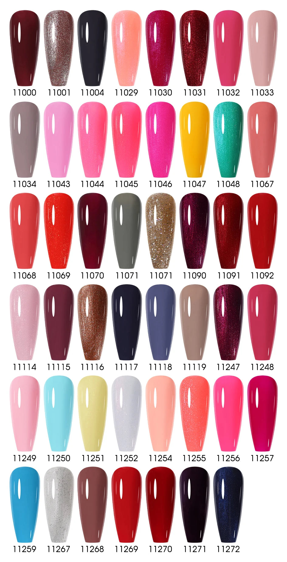 NAILCO 15ml Gel Nail Polish Set 30pcs/Lot Gel Polish Nail Soak Off UV LED Semi-Permanent Varnishes Nail Art Salon Free Shipping