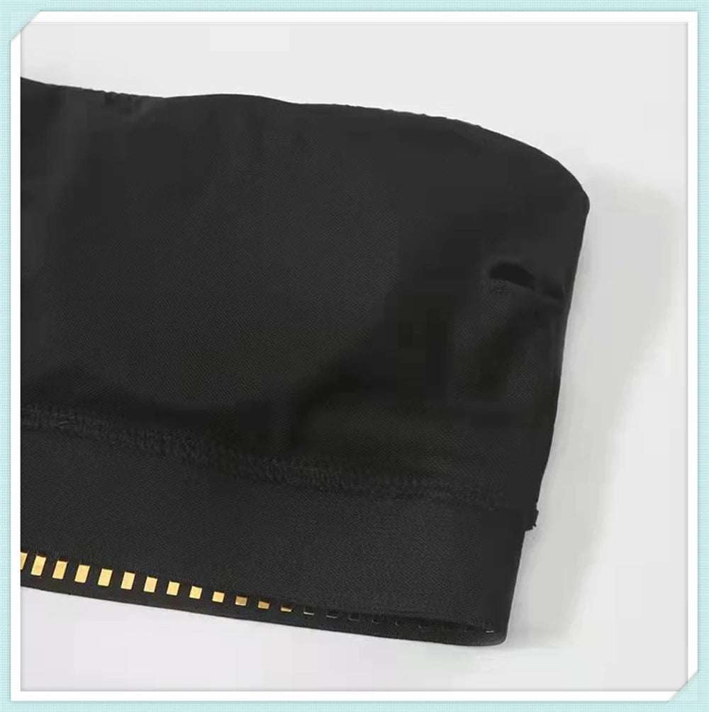 Sexy Bandeau High Waist Bikini 2023 Women Triangle Swimsuit Stitch Detail Swimwear Padded Bathing Suit Female Solid Beachwear