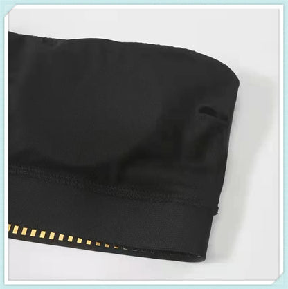 Sexy Bandeau High Waist Bikini 2023 Women Triangle Swimsuit Stitch Detail Swimwear Padded Bathing Suit Female Solid Beachwear