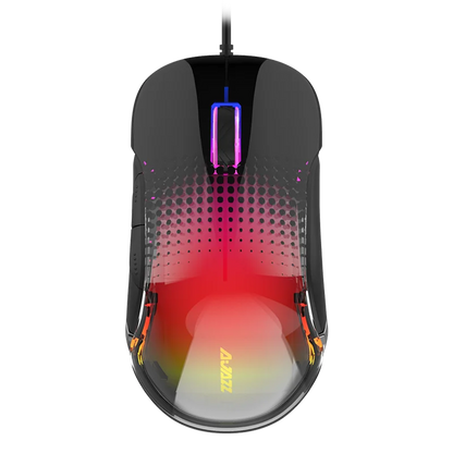 AJAZZ AJ358 Wired Gaming Mouse, PMW3325 Sensor, 10000 Adjustable DPI, Hollow Breathable Ergonomic Computer Mouse