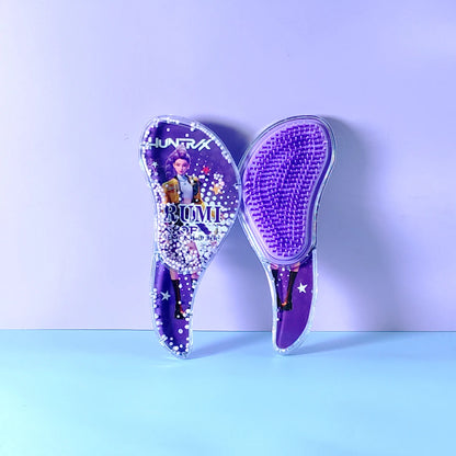 4/1PCS New KPop Demon Hunters Comb Cartoon Rumi Mira Zoey Air Cushion Massage Comb Anime Peripheral Student Comb Girl Birthday