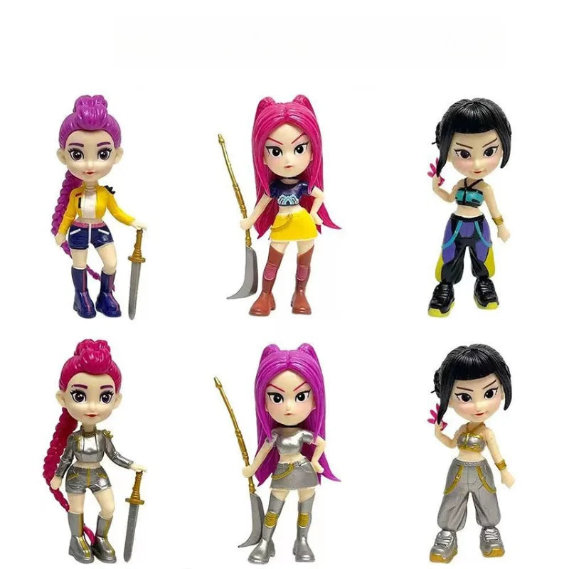 K-Pop Demon Hunters Blind Box: Bandai 10cm Mini Figure Set