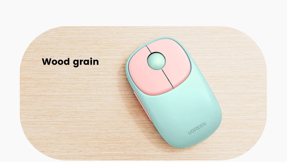 UGREEN Wireless Mouse Bluetooth 5.0 3.0 2.4G Rechargeable Mouse 4000 DPI Charging Bluetooth Mouse For MacBook iPad Tablet Laptop
