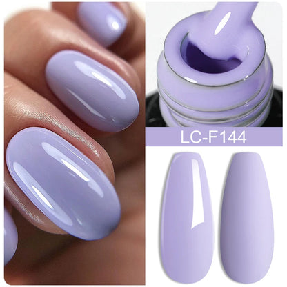 LILYCUTE 15ML Quick Extension Gel Nail Polish Nude Milk White Color Finger Prolong Acrylic Crystal Construction Hard Gel Varnish