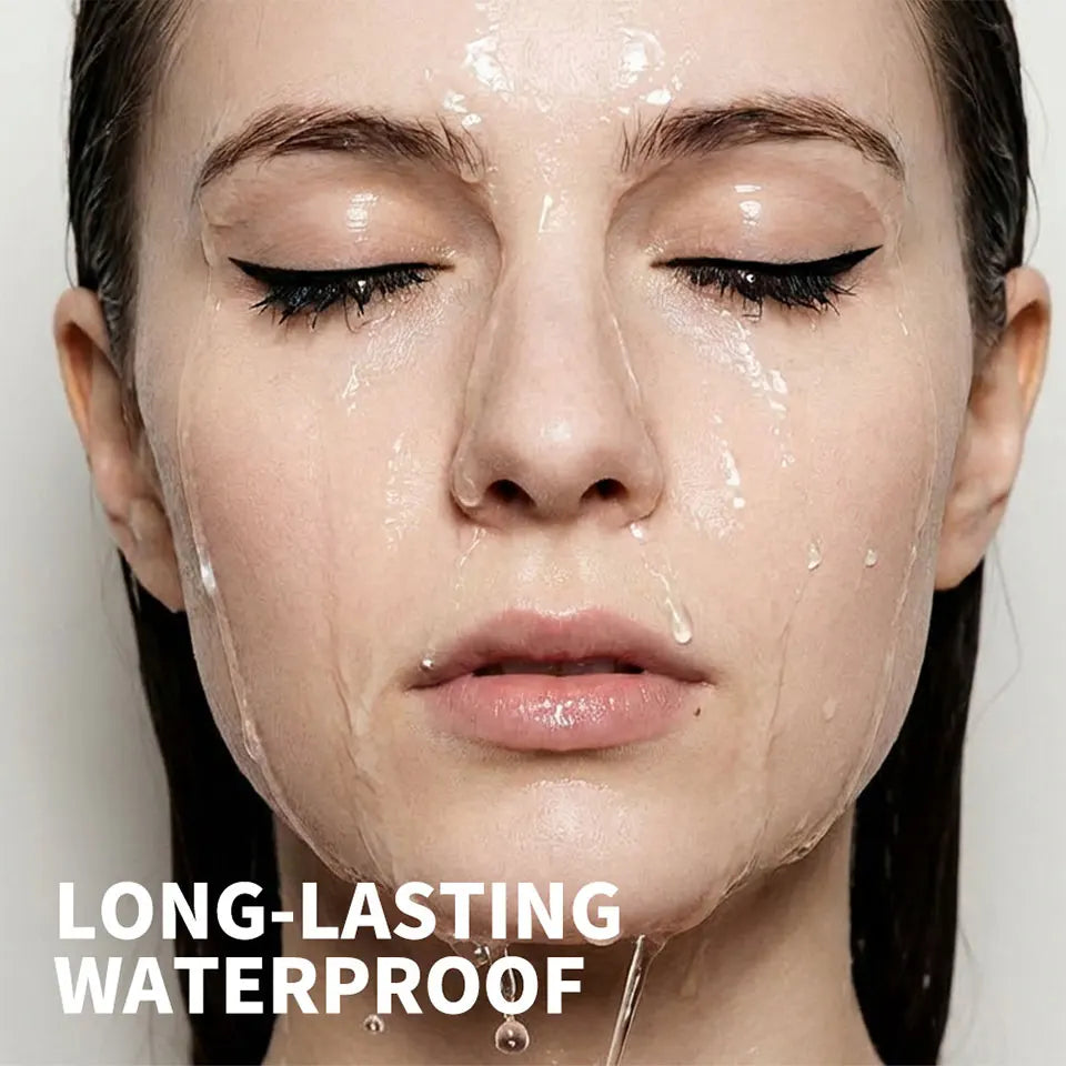 Lakerain Smooth Waterproof Eyeliner Pen Quick-Drying Long-Lasting Sweat-Proof Smudge-Proof for Perfect Makeup Application