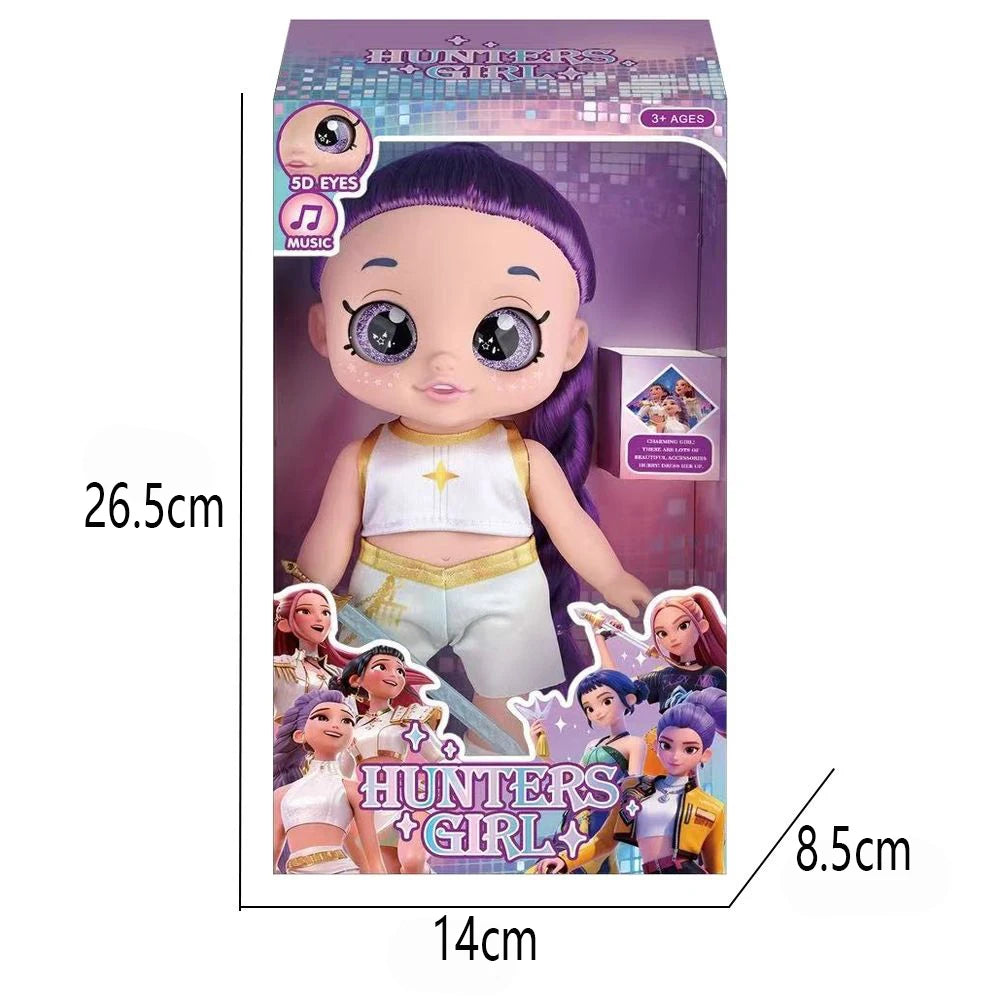 K-Pop Demon Hunters Doll: Hasbro Musical & 5D Glitter Eyes