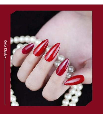 Clou Beaute 15ml Red Black White Green Neon Gel Nail Polish Base Top Coat Velvet Top 400 Colors Semi Permanent Gel Nail Varnish