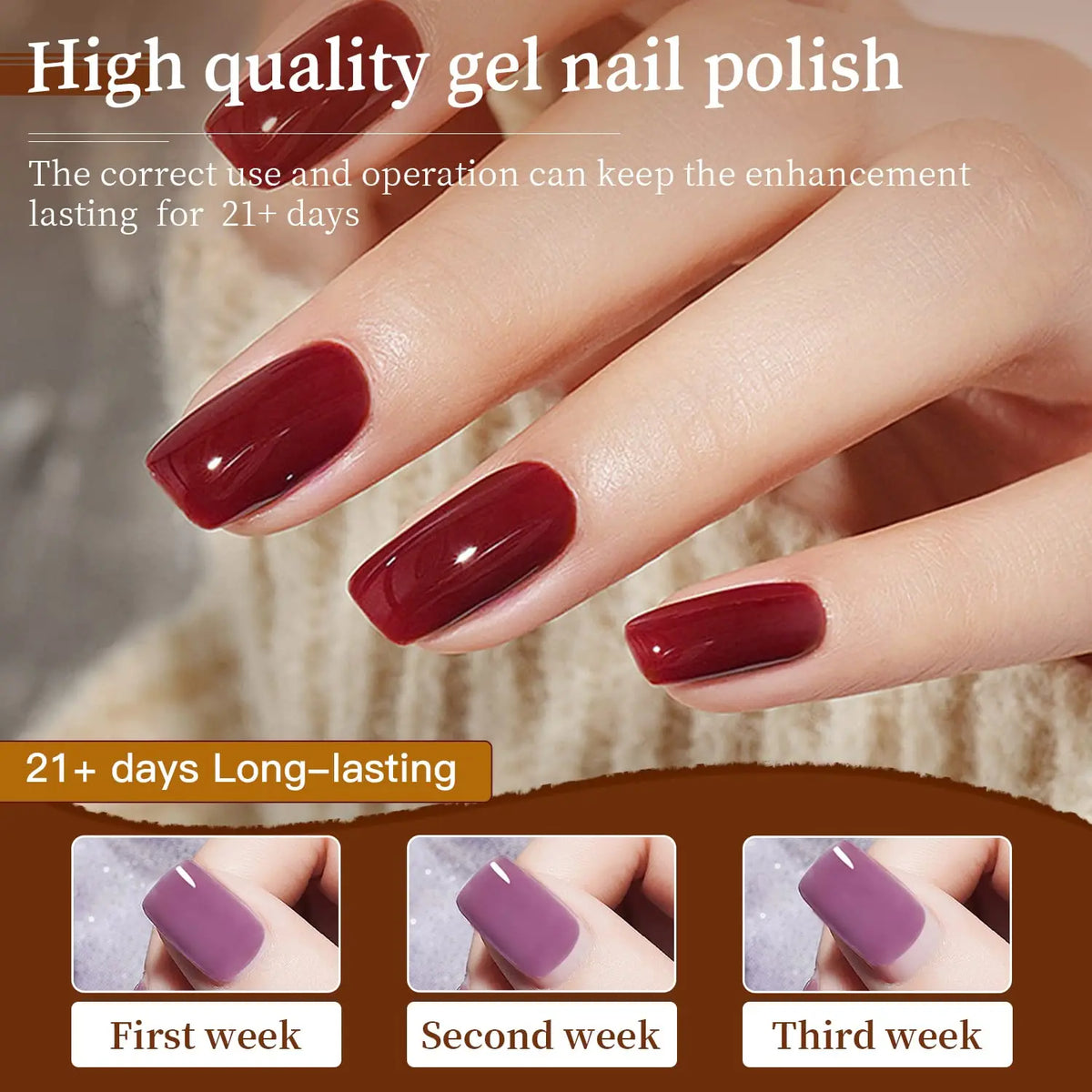 100 PCS Gel Nail Polish Kit with Base & Top Coat, No Wipe Soak Off, Matte & Glossy Finish for Manicure Lovers