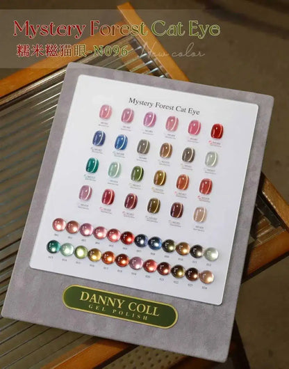 High End 9D Cat Eye Gel Polish Set With Color Board  Magnetic Gel Nail Set Luxury Cat's Eye Gel Soak Off UV LED Nail Varnish