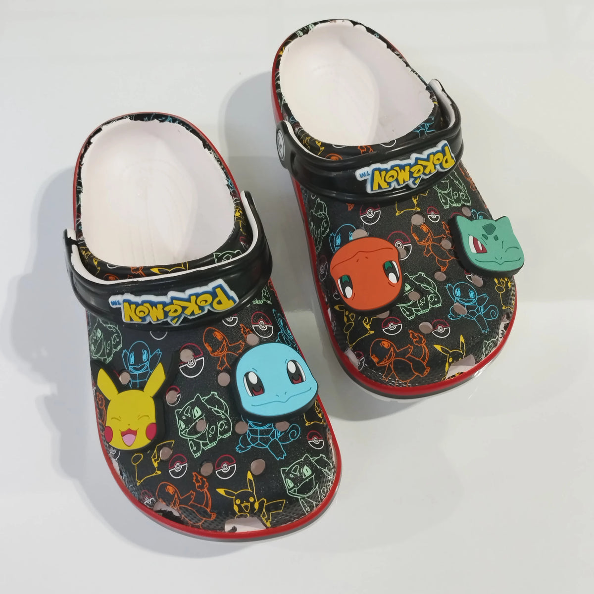 2026 Pokemon Series Peripheral Cute Slippers Eva Ultra-Light Soft Soles Versatile Comfortable Shoes Fpr Boys And Girls