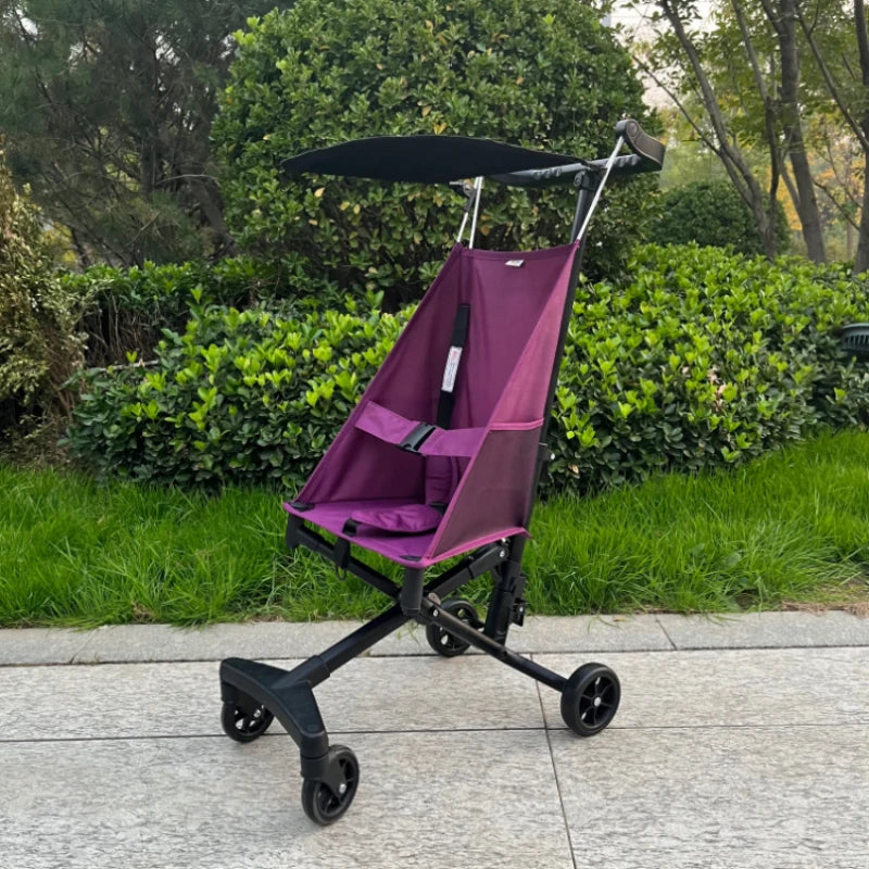 Lightweight Travel Stroller High Quality Baby Stroller Comfortable 1-8 Years Old Foldable Four Wheels Stroller Pram
