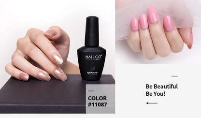 NAILCO 15ml Gel Nail Polish Set 30pcs/Lot Gel Polish Nail Soak Off UV LED Semi-Permanent Varnishes Nail Art Salon Free Shipping
