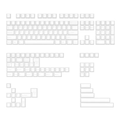 KBDiy GMK Keycap Double Shot GMK Olivia Shoko Jamon WOB Red Samurai Botanical PBT Keycaps Cherry Profile for Mechanical Keyboard