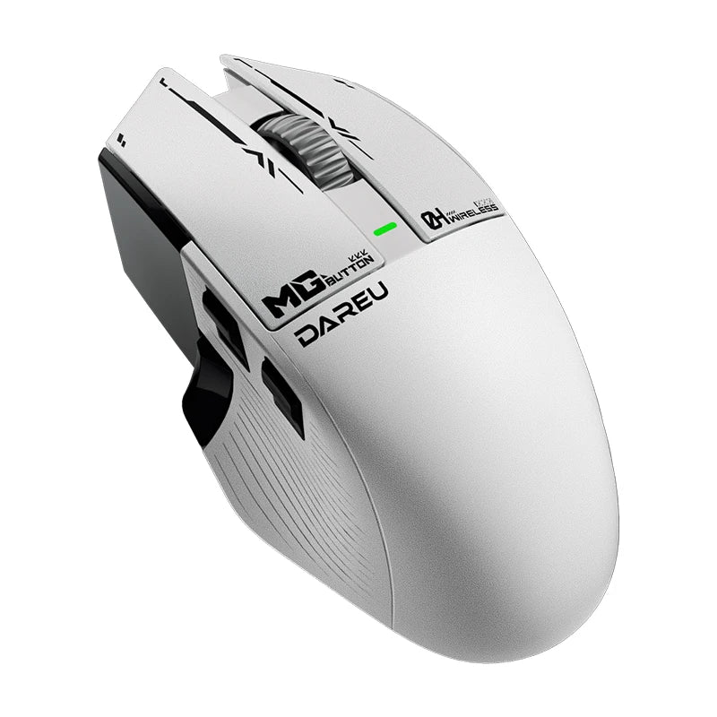 Dareu A980ProMax 8Khz Wireless Wired Mouse Tri-Mode AIM-750 30000 DPI Rechargeable TFT Display for PC Laptop Gamer