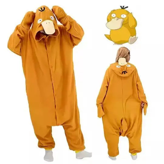 In Stock Snorlax Squirtle Mewtwo Onesie Gengar Cosplay Costume Halloween Adult Anime Cute Cat Eevee Boys And Girls Pajamas