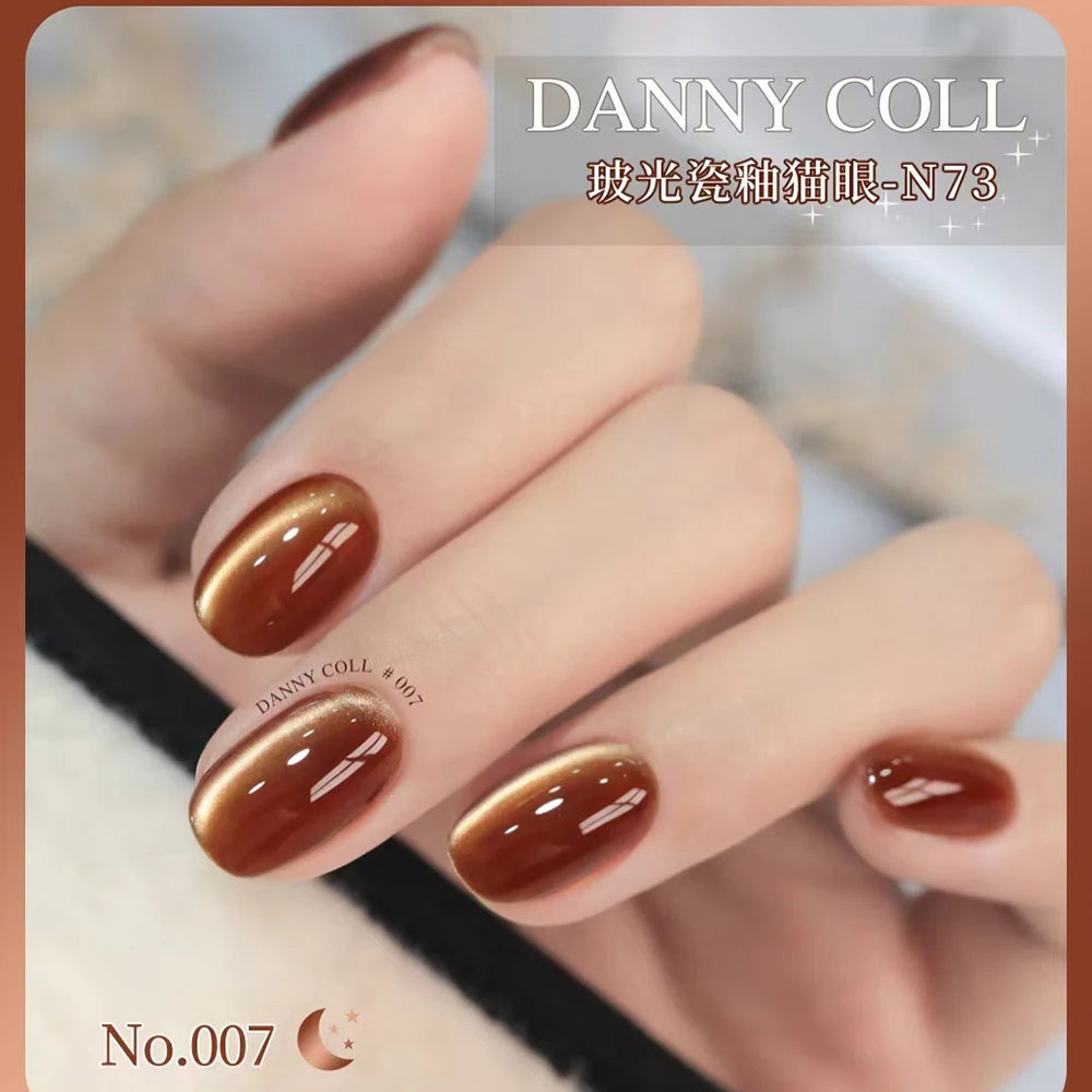 9 Color/Set Crystal Cat Eye Gel Nail Polish Set Semi Permanent UV LED Gel Lacquer Magnetic Cat Eye Gel Varnish For Nail Art 15ml