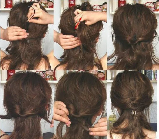 Sponge Plastic Loop Curly Hair Maker Hair Scrunchie Headband Twist Donut Bun Curler Hairbands Hairstyle Tools