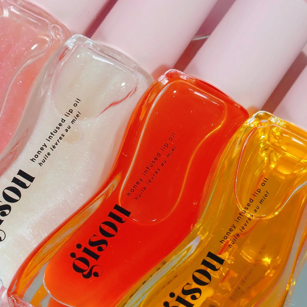 Gisou New Autumn Winter Limited Edition Long-lasting Moisturizing Lip Oil Gloss Care Lips Plumping Exfoliating Milky Mocha Gloss