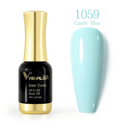 Venalisa TPO FREE Tempered Top Coat Nail Paint Gel Platinum Gel Polish Nail Soak Off UV LED Gel Polish Nail Lacquer Varnishes