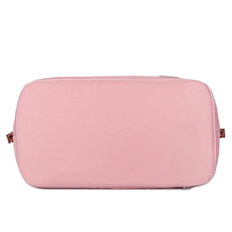 Extendable Women's Large Capacity Storage Luggage Handbag Leisure Travel Duffle Bag Waterproof Nylon Sports and Fitness Handbag