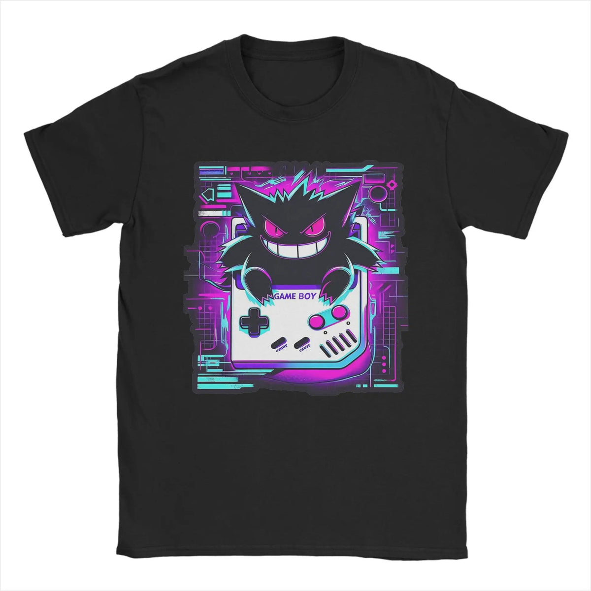 Pokemon T-shirt Men's Pure Cotton Casual T-shirt Round Neck T-shirt Short Sleeve Clothing Summer Sports Casual Short Sleeve Top