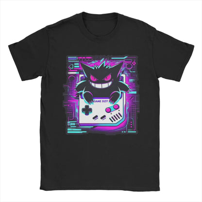 Pokemon T-shirt Men's Pure Cotton Casual T-shirt Round Neck T-shirt Short Sleeve Clothing Summer Sports Casual Short Sleeve Top