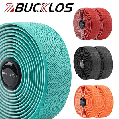 BUCKLOS Bicycle Handlebar Tapes Road Bicycle Handlebar Tape Anti-slip Waterproof Cycling Bar Wrap Road Bike Accessories