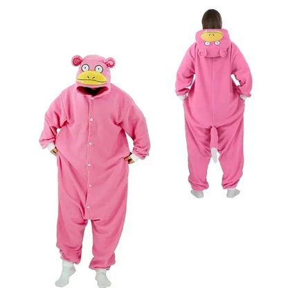 TAKARA TOMY Pokemon Kigurumi Onesie Snorlax Eevee Squirtle Gengar Pijama Cosplay Costume Halloween Adult Anime Umbreon Pajamas