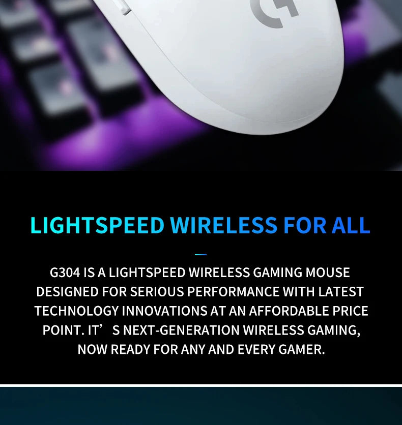 Logitech G304 /G305 FPS Gaming Mouse 1ms Low Latency Wireless LIGHTSPEED Technology