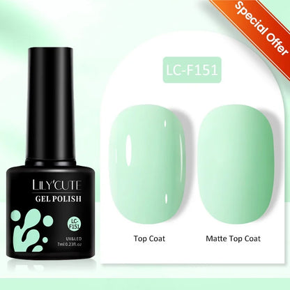 LILYCUTE 5ml Super Bright Silver Metallic Painting Liner Gel Nail Polish Drawing Stripe Graffiti Mirror Pull Line UV Gel Varnish
