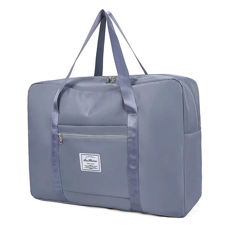 Folding Travel Bags Large Capacity Waterproof Luggage Tote Handbag Travel Duffle Bag Gym Yoga Storage Shoulder Bag For Women