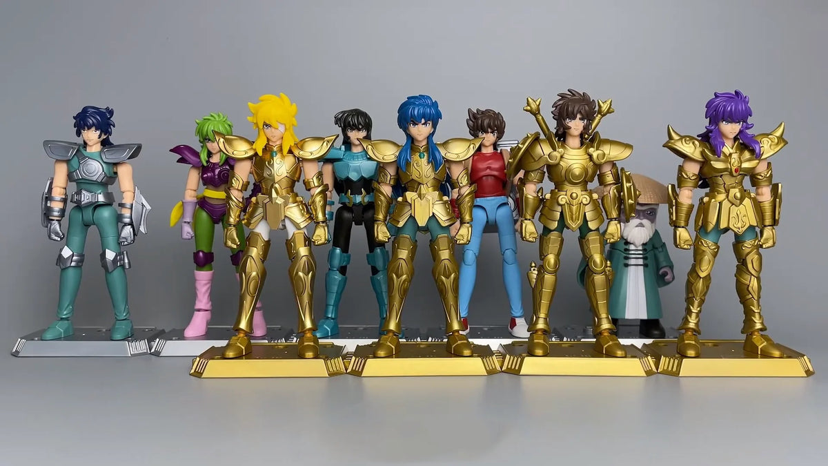In Stock Saint Seiya GALAXY VERSION 04 Virgo Gemini Pisces SAGA Shaka Pegasus Phoenix Ikki Assembled Model Toys Gold Saint 01/02