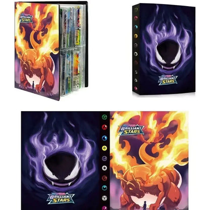 NEW Pokemon Charizard Cards Album Book 240PCS Pok é mon Game Card Album VMAX GX EX Holder Collection Binder Folder Kids Gifts
