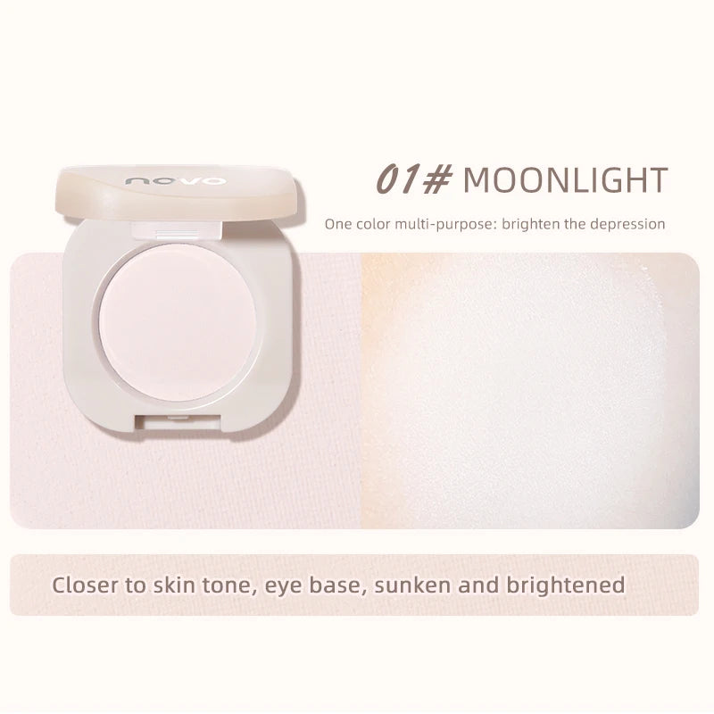 Monochrome Glitter Champagne Eyeshadow Diamond Waterproof Matte Eyeshadow Palette Pearlescent Glitter Shiny Eyes Makeup Cosmetic