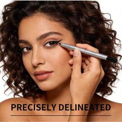 Lakerain Smooth Waterproof Eyeliner Pen Quick-Drying Long-Lasting Sweat-Proof Smudge-Proof for Perfect Makeup Application