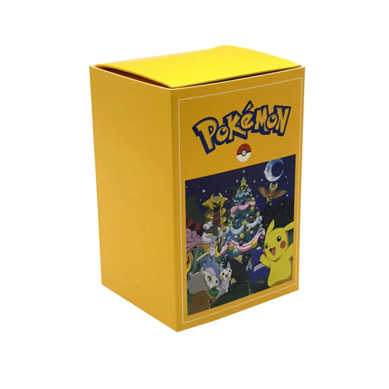 Pocket Monster Watch Anime Pikachu Cartoon Children's Quality Cute Square Watch Gift Box Series Children's Christmas Gifts