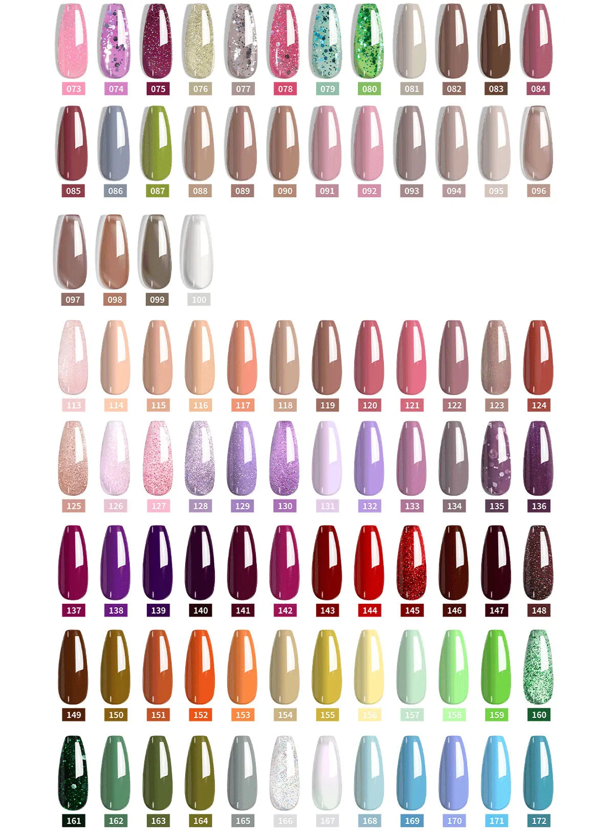 MOSKANY 12ML Nail UV Gel Polish Set Pink Red Manicure 6 Color Soak Off Semi Permanent UV Gel Polish Varnish Kit Nails Supplies