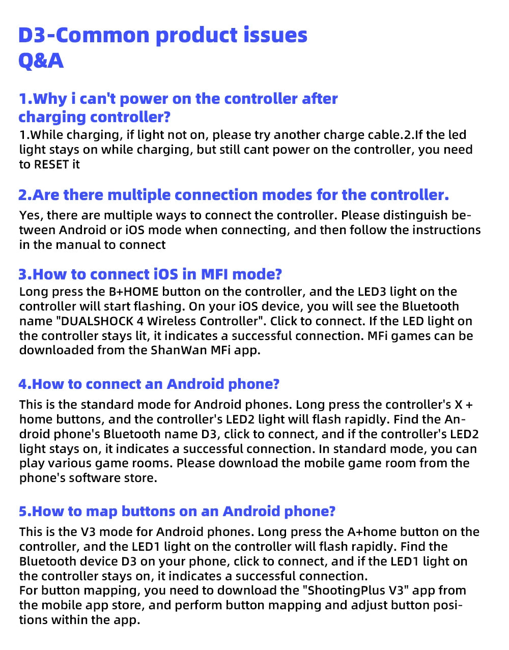 D3 gamepadD3 mobile phone controller with expandable game controller support for Android/iOS/Hongmeng mobile game controllers