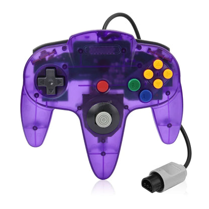 8 Colors Wired Gamepad For N64 Console Joypad Control for N64 Classic Joystick Retro Game Console Gamepad Accessories