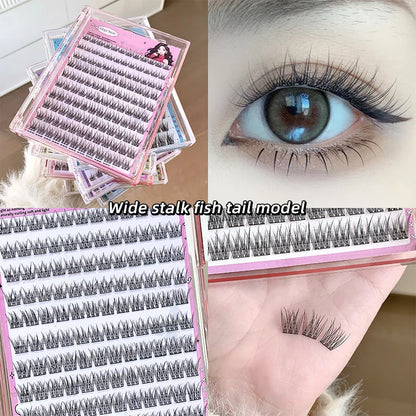 Gege bear Glue-free False eyelashes: A Lazy Person's Trilogy - Natural and Seamless Beginner's Sunflower Eyelashes