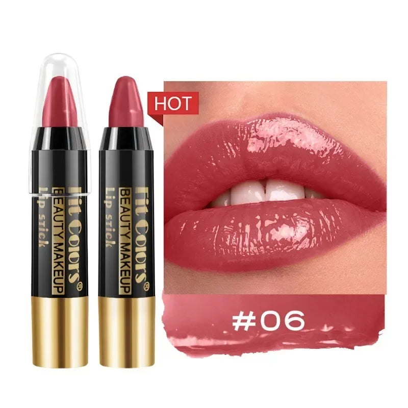 Tint Crayon Lipstick Moisturizing Bright Surface Lipsticks Velvet Non Stick Cup Waterproof Lip Stick Hydrating Gloss Lips Makeup