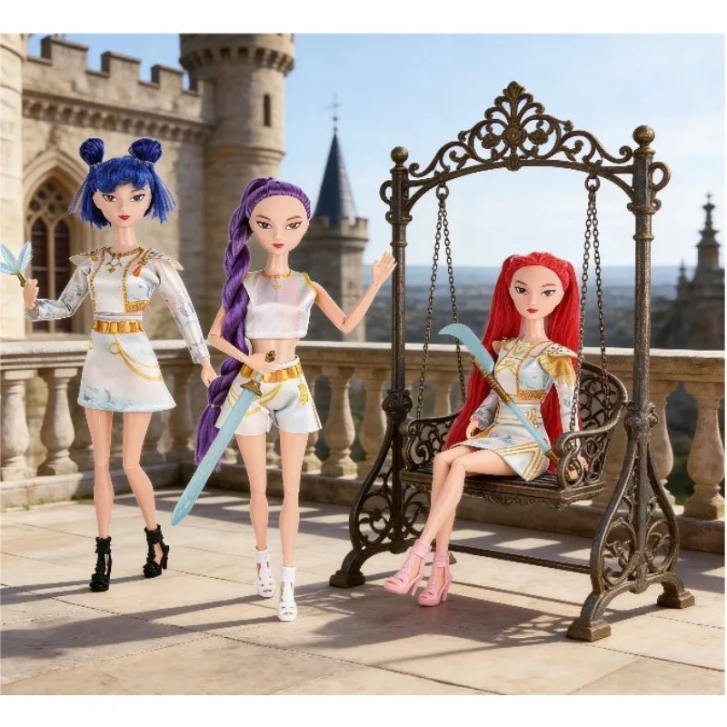 K-Pop Demon Hunters 3-Doll Set: Bandai 11.5" Musical Trio