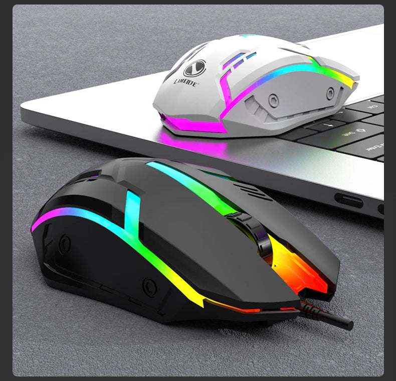 S1 Mouse USB Wired Mouse Computer Laptop Gaming Office Luminous Mouse