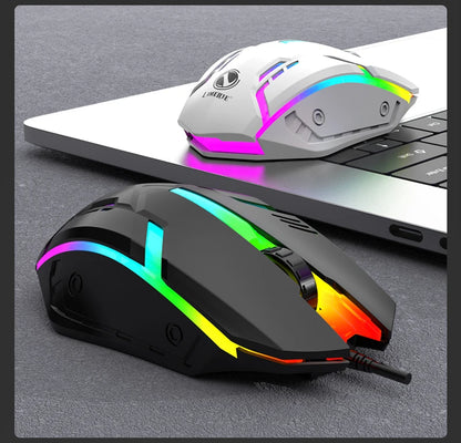 S1 Mouse USB Wired Mouse Computer Laptop Gaming Office Luminous Mouse
