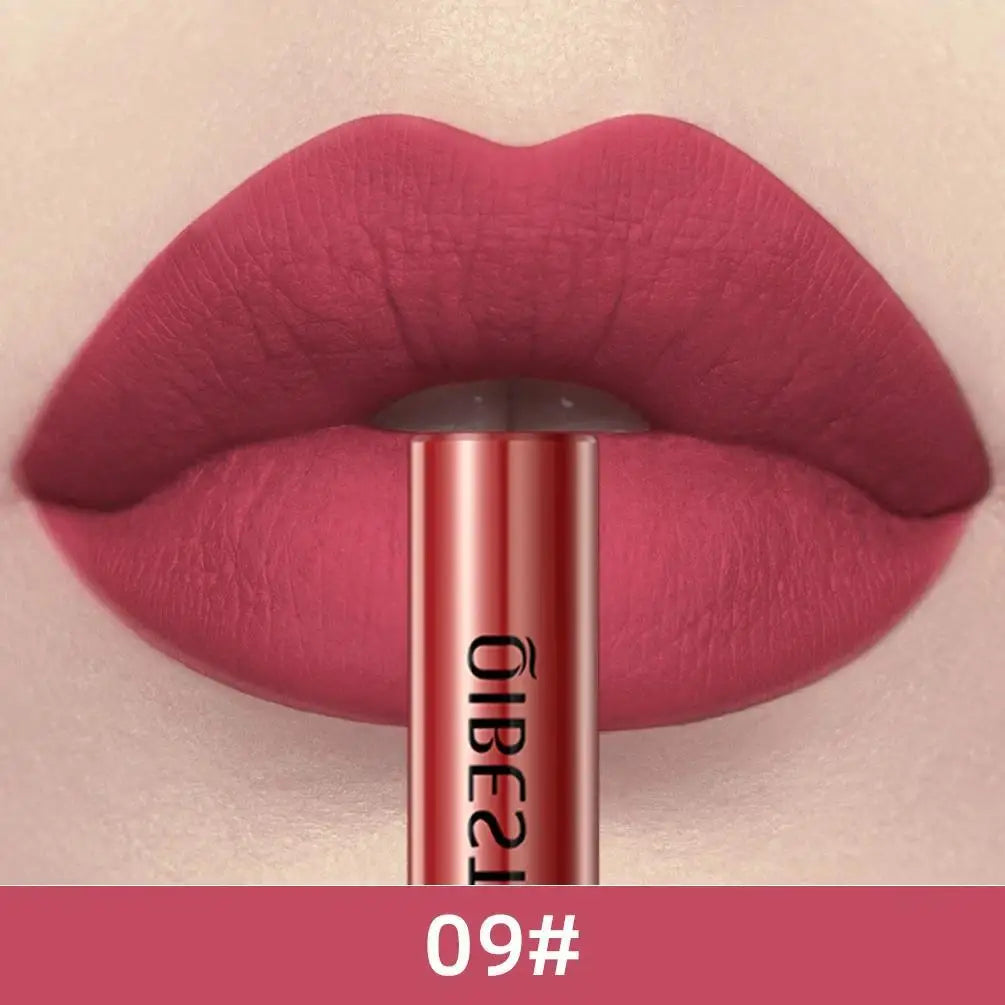 Matte Liquid Lipstick Waterproof Long Lasting Velvet Mate Nude Red Lip Gloss Lint Tube Makeup Cosmetic Lipsticks Lipgloss