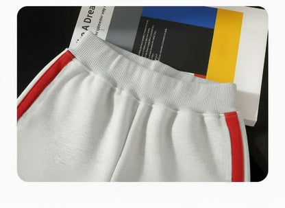 Spring New Style Girls Clothing Sets 2026 Children's Casual Tracksuits Fashion O Neck Hoodies and Side Stripe Trousers Two Piece