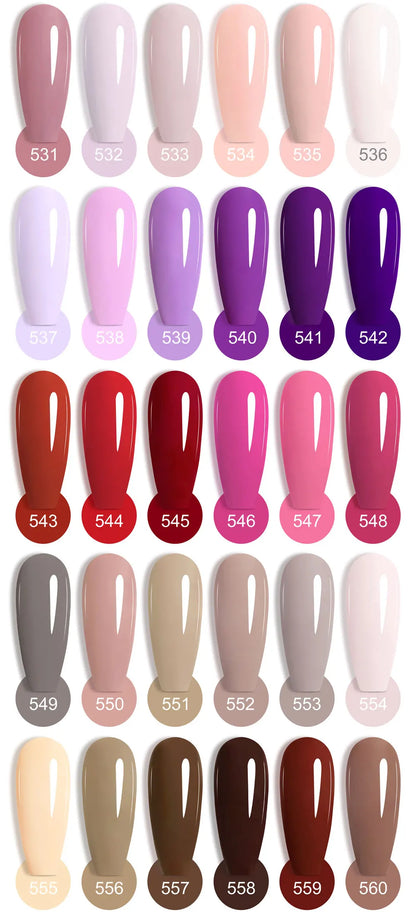 VIP5 Venalisa Nail Gel Polish Kit HEMA FREE Jelly Pink Nude Color Sparkle Gel Varnish Self Leveling Gel Nail Varnish Whole Set