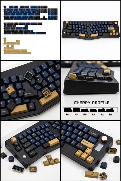 KBDiy GMK Keycap Double Shot GMK Olivia Shoko Jamon WOB Red Samurai Botanical PBT Keycaps Cherry Profile for Mechanical Keyboard