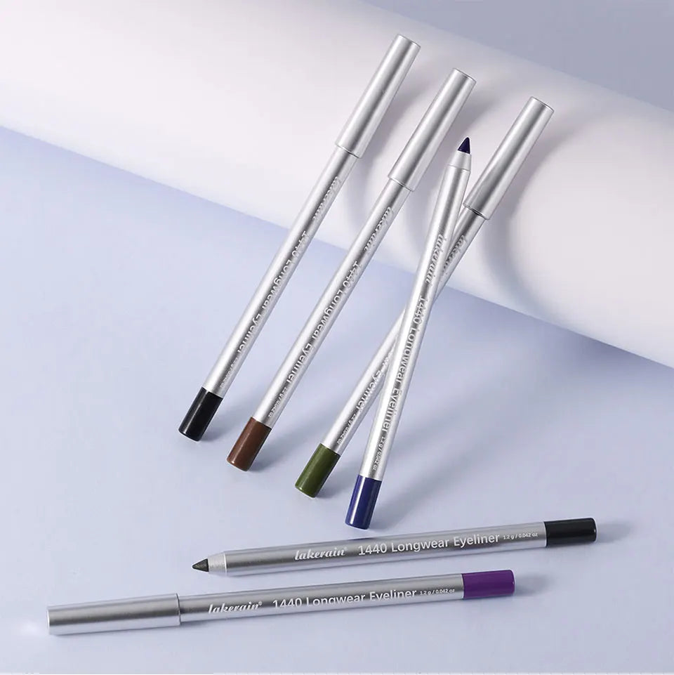 Lakerain Smooth Waterproof Eyeliner Pen Quick-Drying Long-Lasting Sweat-Proof Smudge-Proof for Perfect Makeup Application