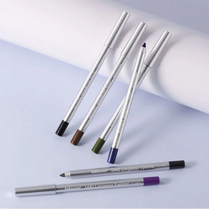 Lakerain Smooth Waterproof Eyeliner Pen Quick-Drying Long-Lasting Sweat-Proof Smudge-Proof for Perfect Makeup Application